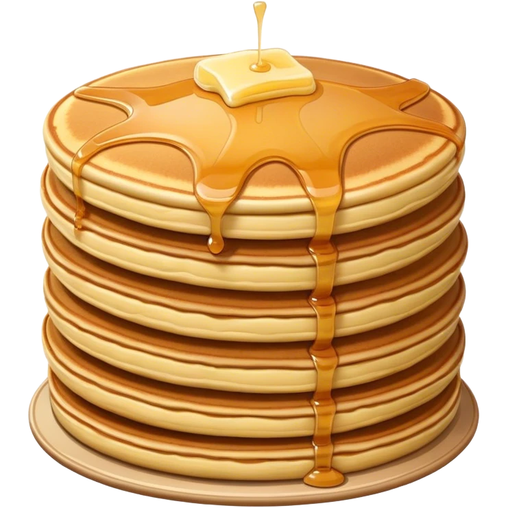 Big stack of pancakes emoji
