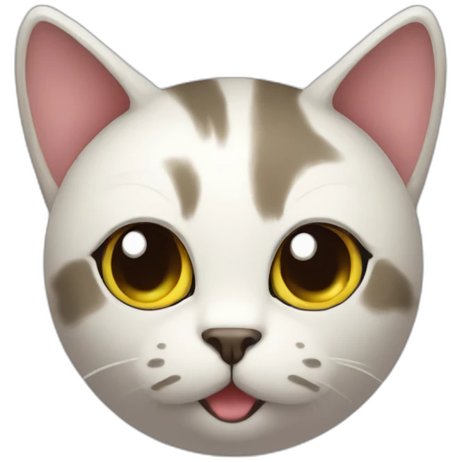 Cat in ball emoji