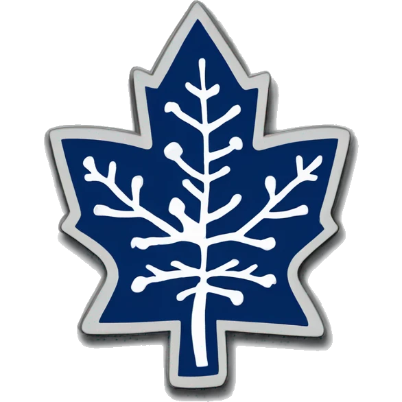 Toronto Maple Leafs logo emoji