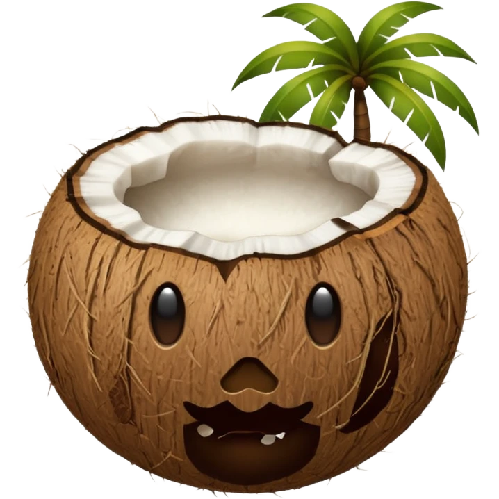 Coconut emoji