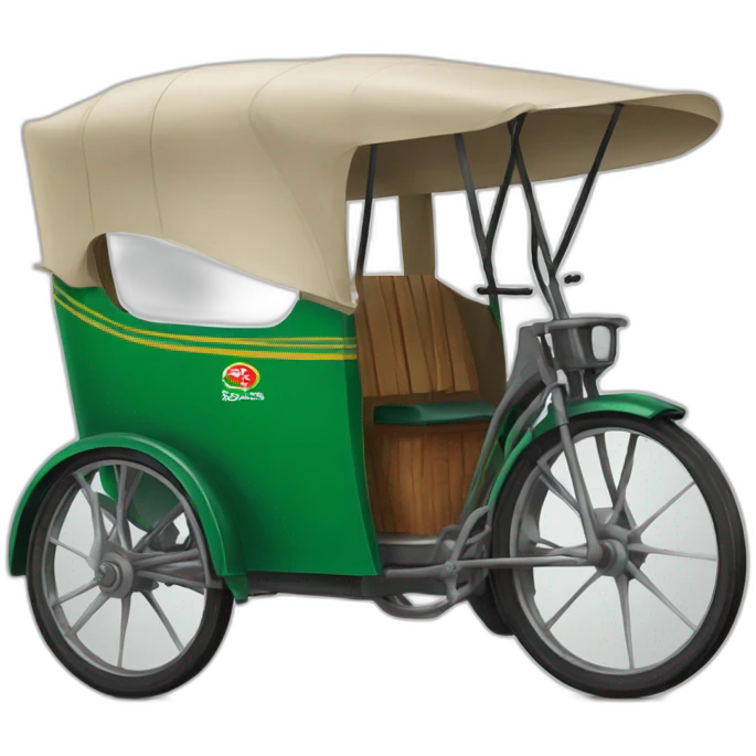 Bangladeshi rickshaw emoji