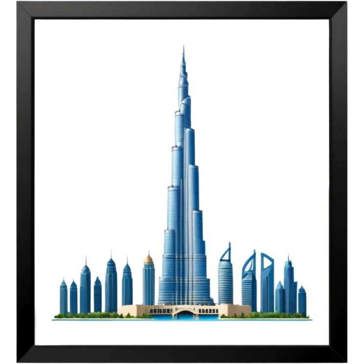 Burj khalifa emoji
