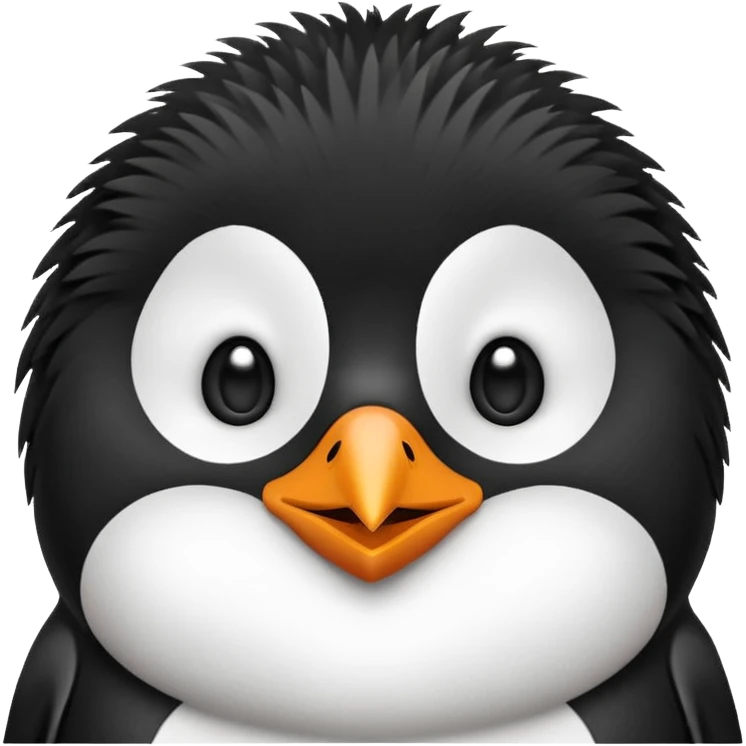 penguin face emoji