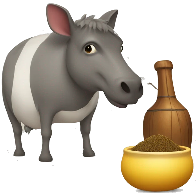 carpincho tomando mate emoji