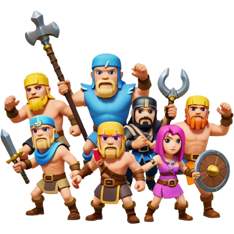 Clash of clans game emoji