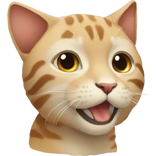 很尴尬的猫 emoji