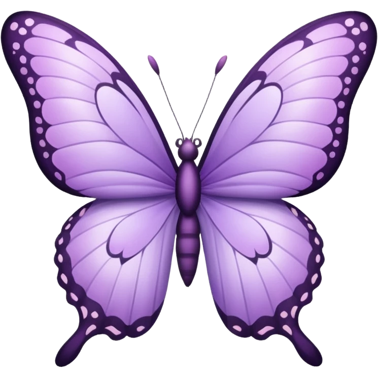 borboleta lilas emoji