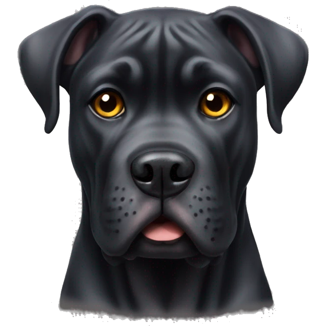 black cane corso emoji