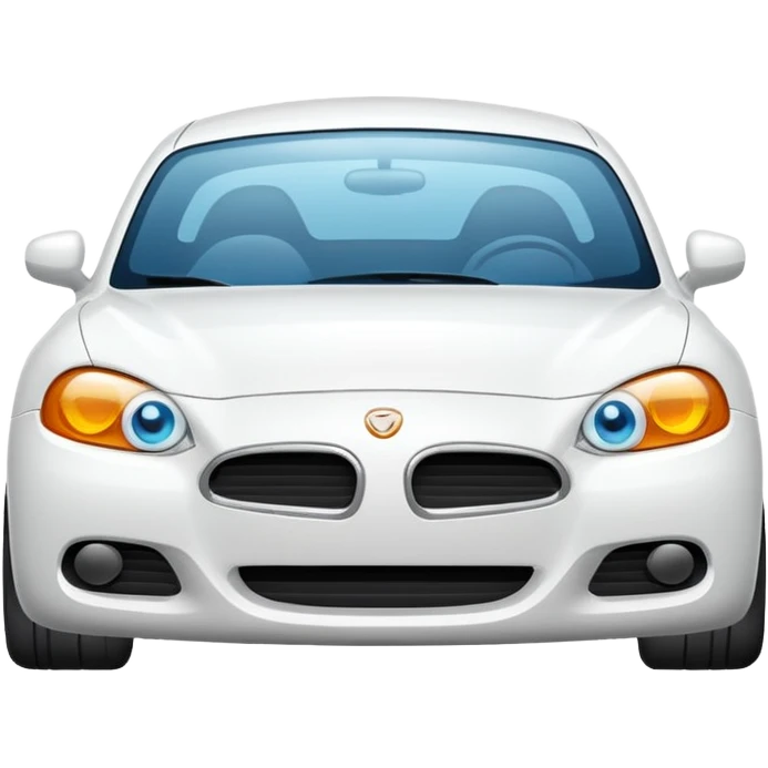 white car emoji