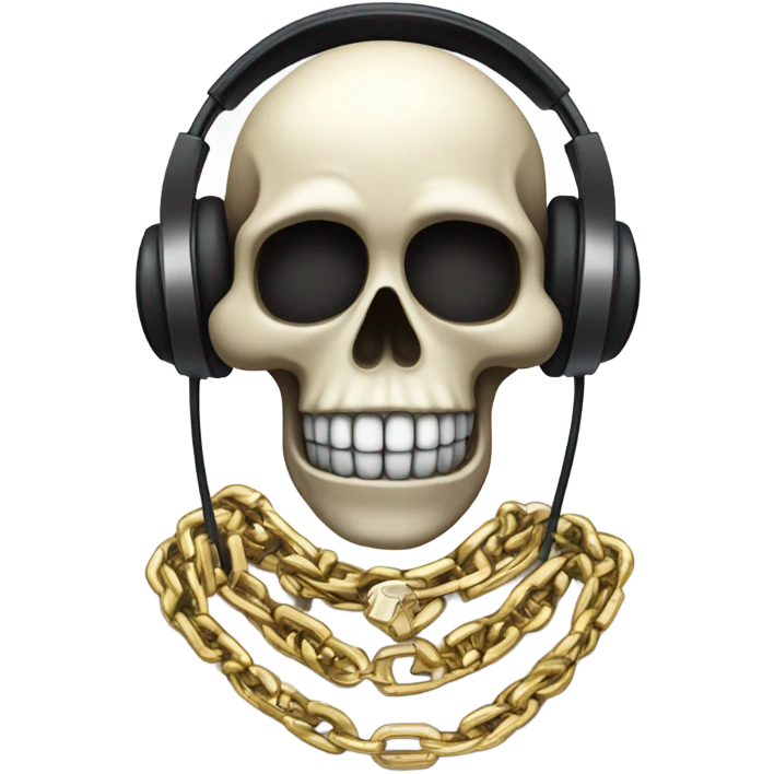 skull rapping  emoji