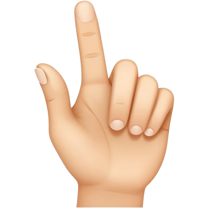 палец влево  emoji