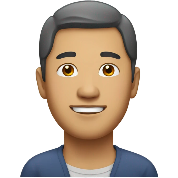 Asian man emoji