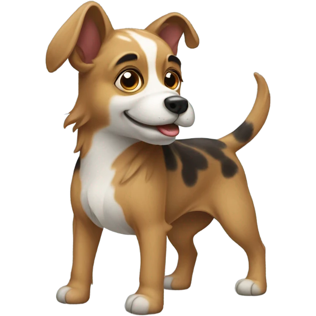 Special dog emoji