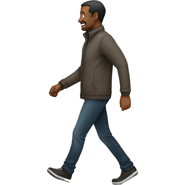 man walking  emoji
