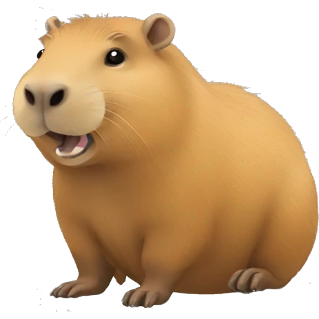 Capybara big emoji