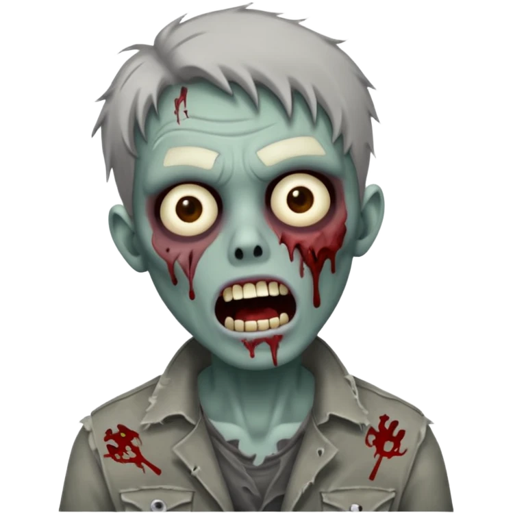Singing Zombie\ emoji