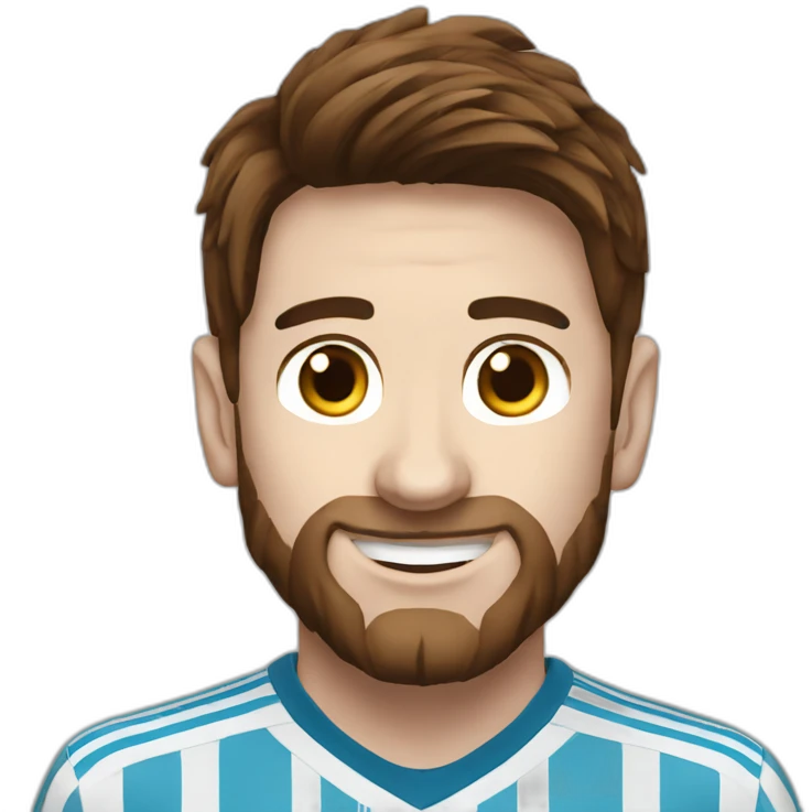leo messi argentina emoji
