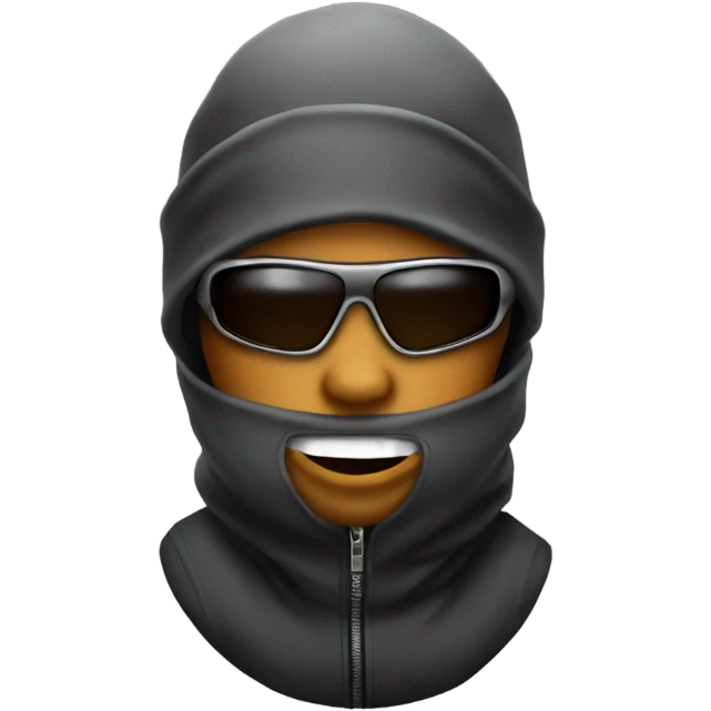 ski mask emoji