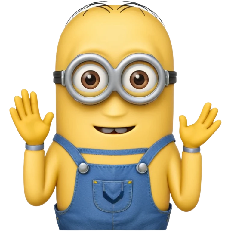 Minion without hand emoji