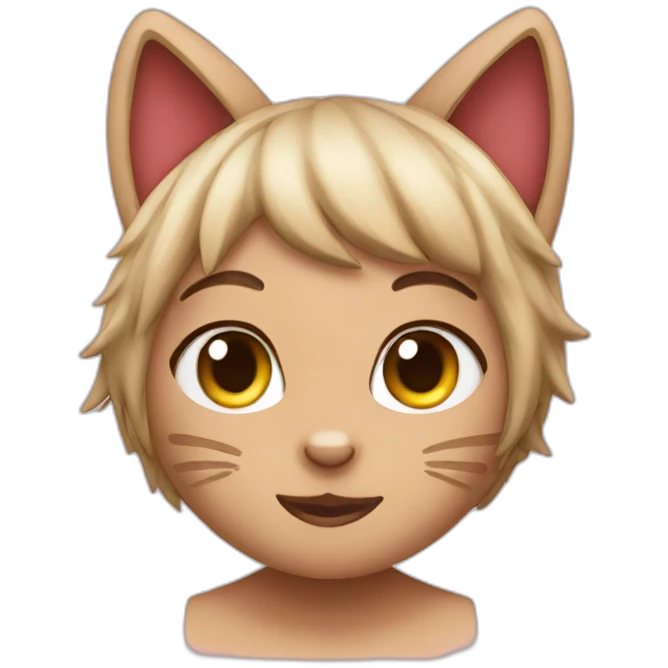 sexy cat ears emoji