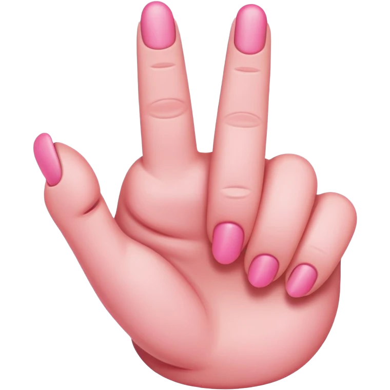 pink middle finger  emoji