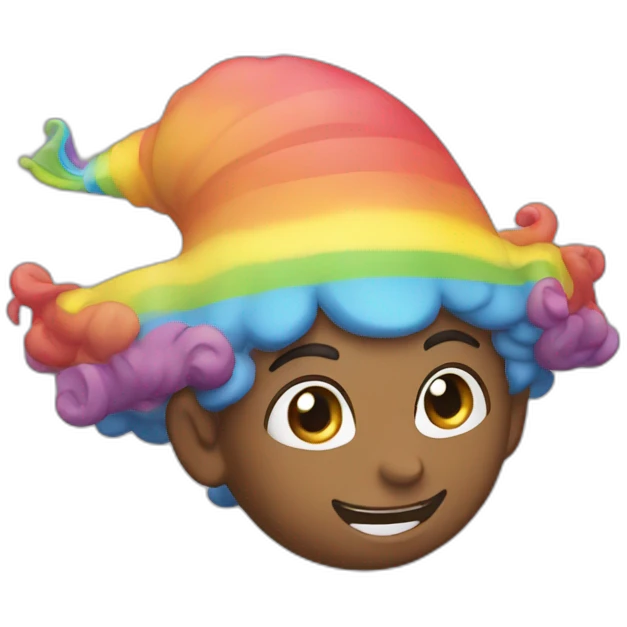 Raibow Chamando happy emoji