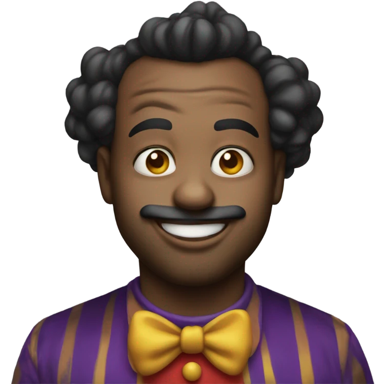 Dominic as a clown emoji