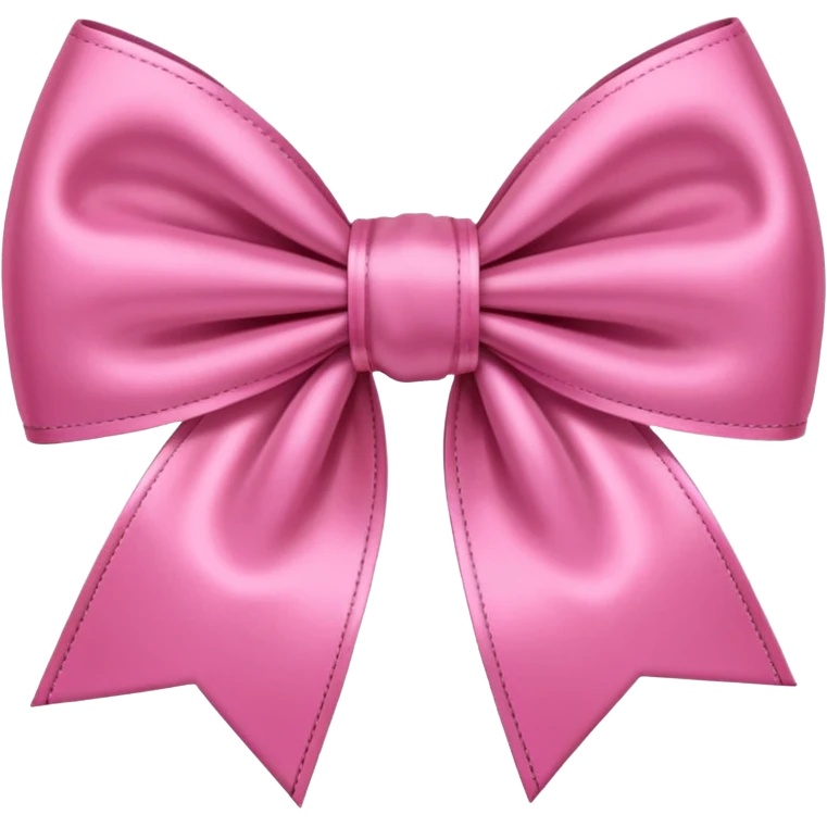 Bow pink  emoji