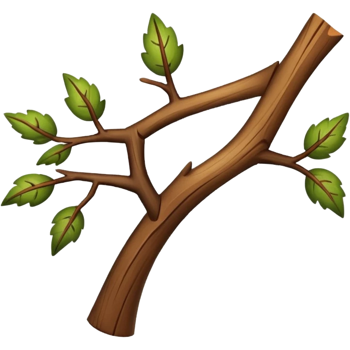 tree stick emoji