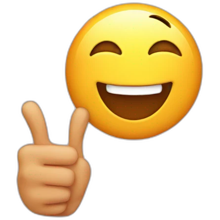 holding in a laugh face cute emoji