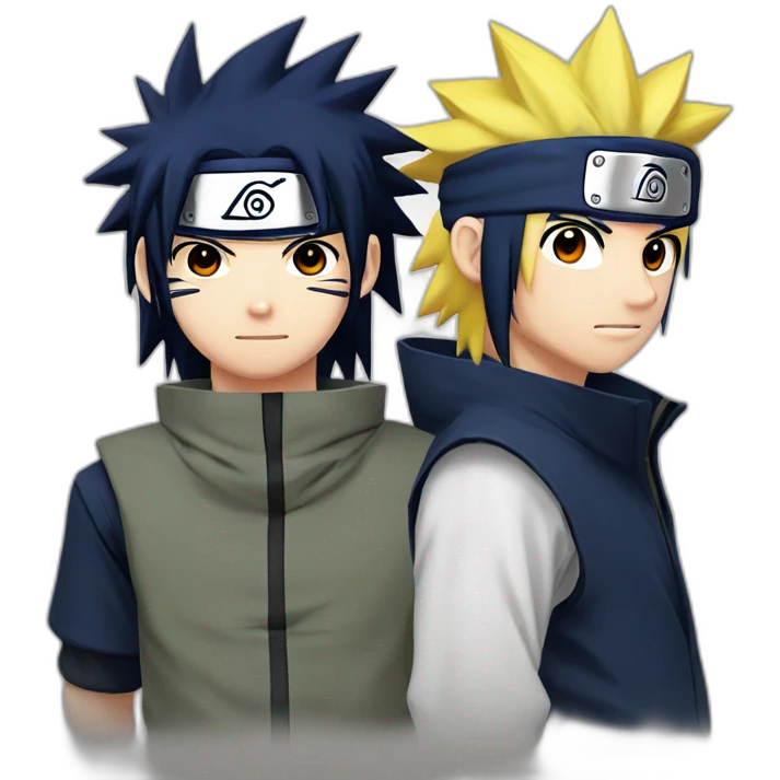 Naruto+sasuke emoji