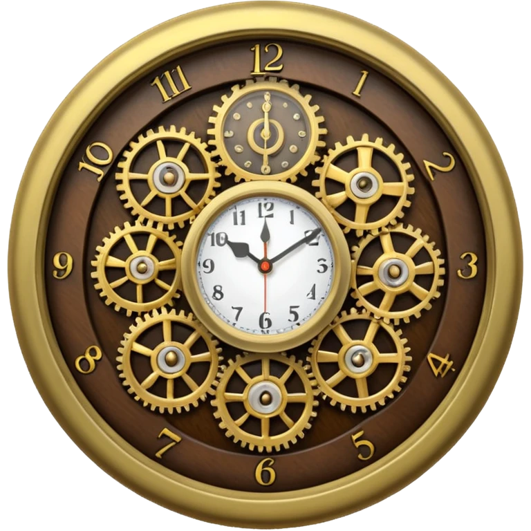 mechanic clock emoji