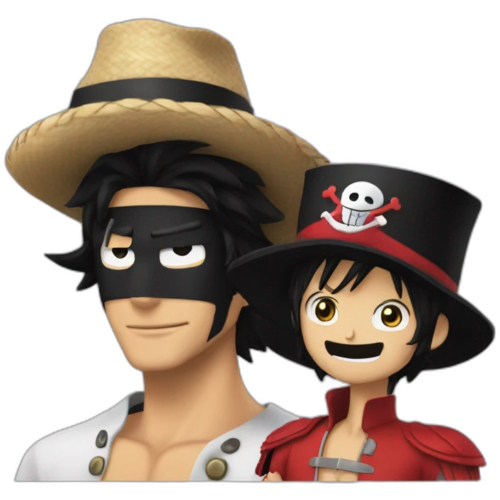 One piece and zorro emoji