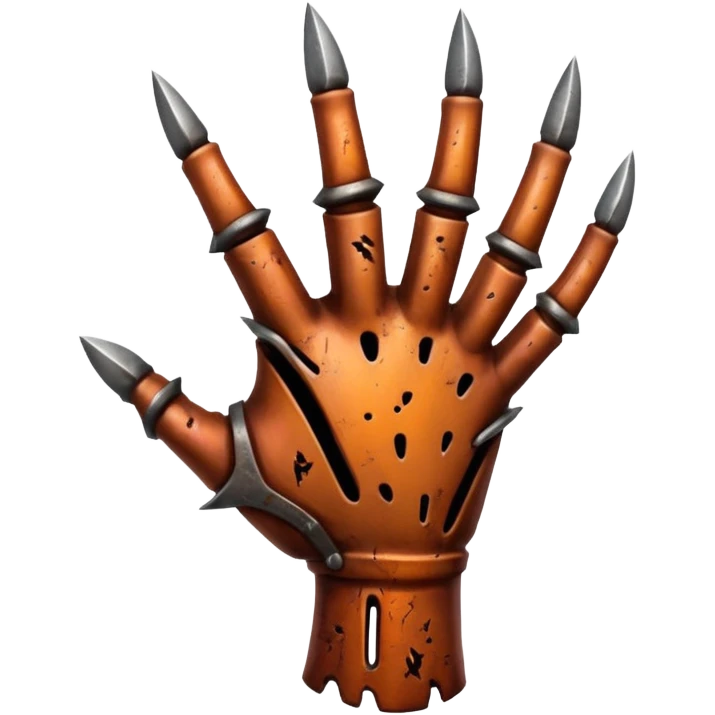 Freddy Krueger claw emoji