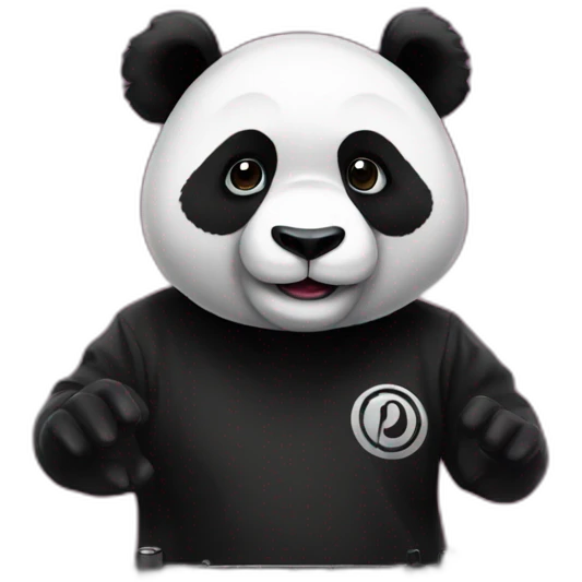 dj panda emoji