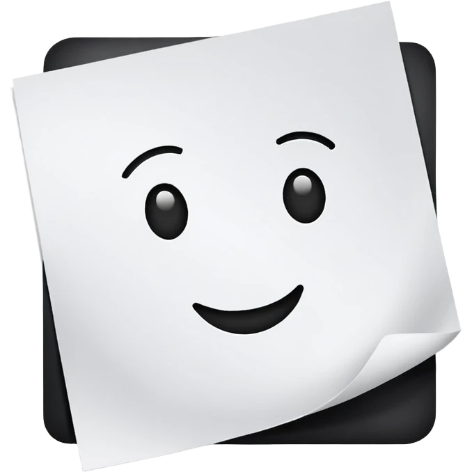 E=mc² on a sheet of paper emoji