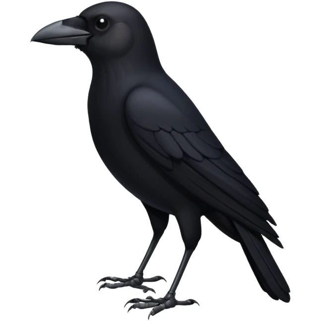 Crow emoji