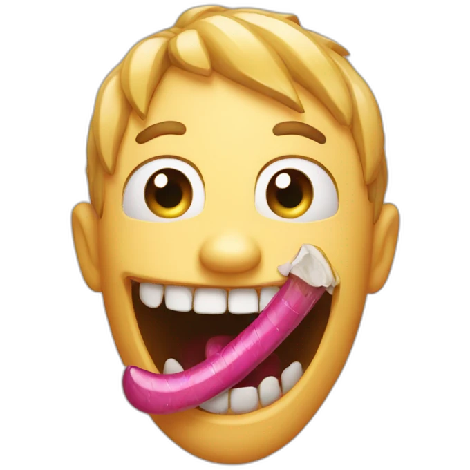 Nail eater emoji