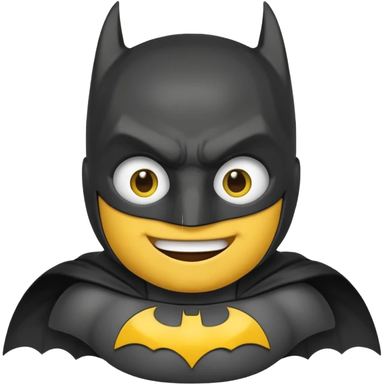 Batman small size emoji emoji