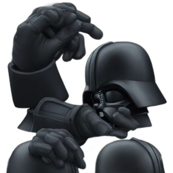 Darth Vader facepalm emoji