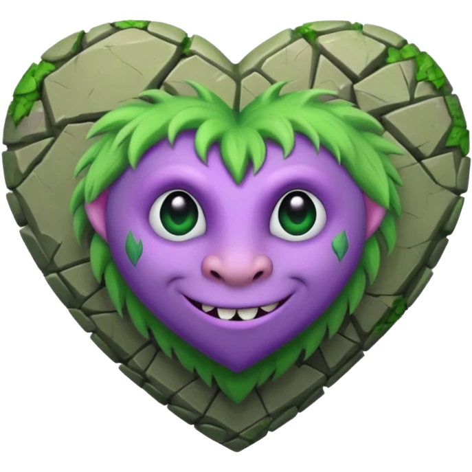 troll-themed heart emoji
