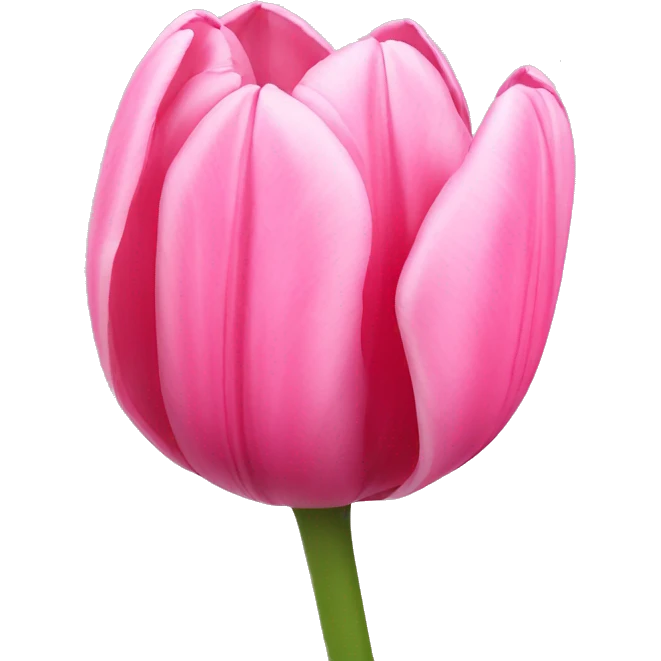 Pink tulips emoji