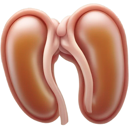 Pea sized kidneys emoji