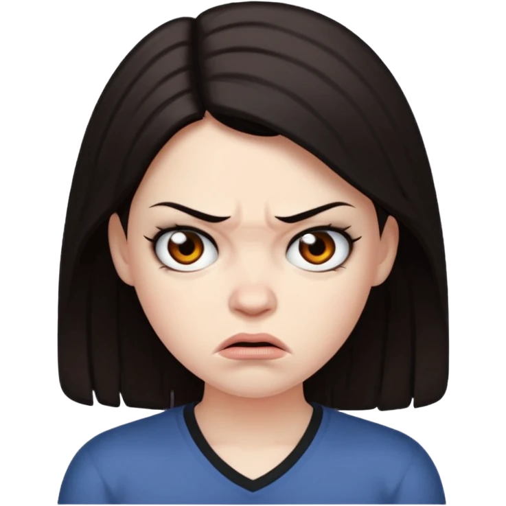 angry Zoey emoji