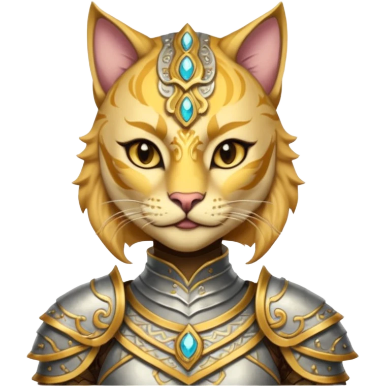 Female khajiit leader of the umbral rose  emoji