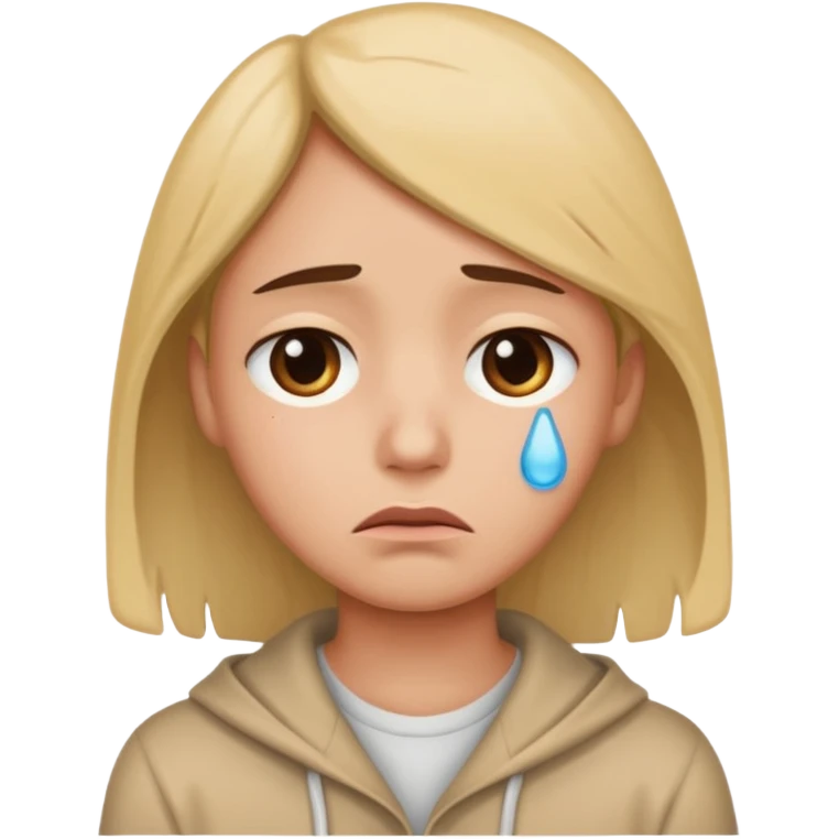 majorly just a face of one of the characters from TUYU's songs, looking sad emoji