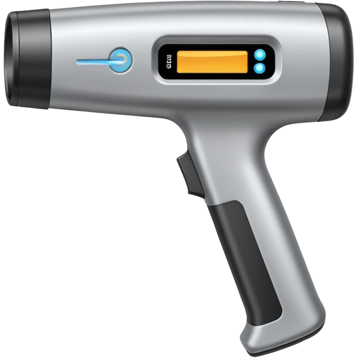 Hand-held metal scanner  emoji