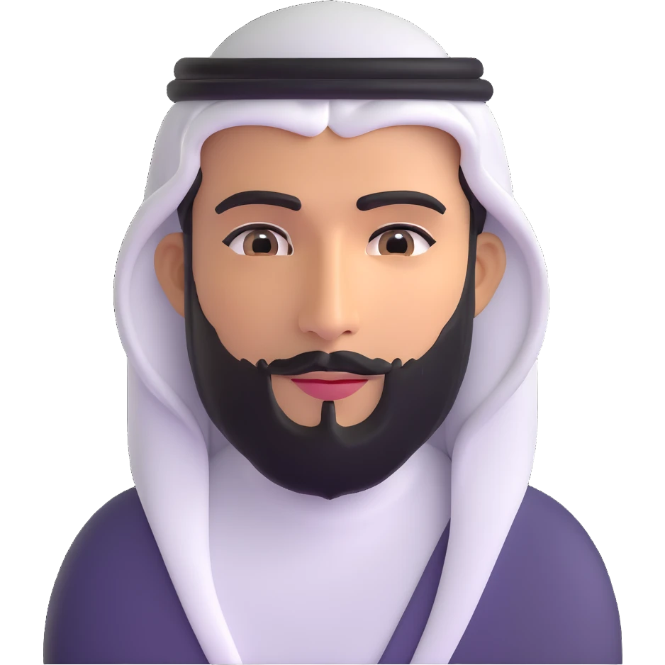 Saudi man emoji