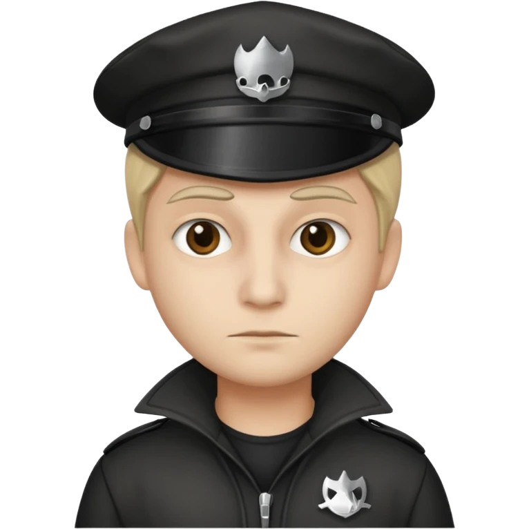 Person wearing a criminal costume emoji