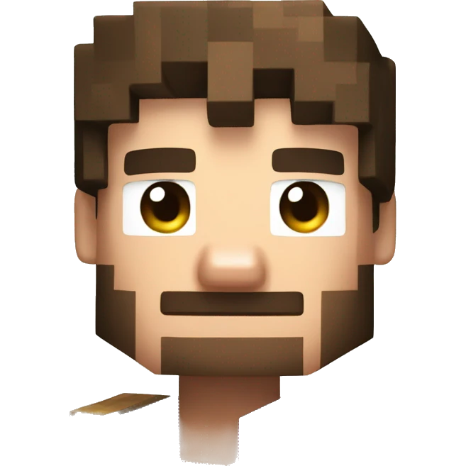 Minecraft Steve emoji